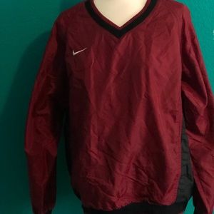 Maroon Nike Windbreaker
